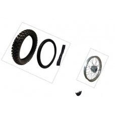 Колесо 18" заднее алюм.в сборе KAYO K1 MX,T2 MX,K2 PRO,T2 ENDURO