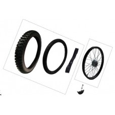 Колесо 21" переднее стальное в сборе KAYO K1L 21/18